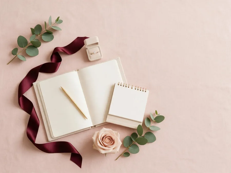 First 30 Days Planner — editorial flat lay