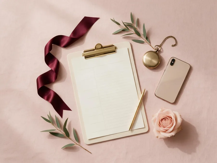 Final-Weeks Handoff Pack — editorial flat lay